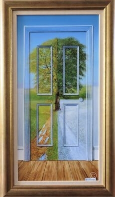 A Door for all Seasons Original Painting