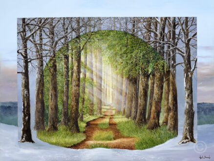 A Light at the End of the Tunnel Giclée Print