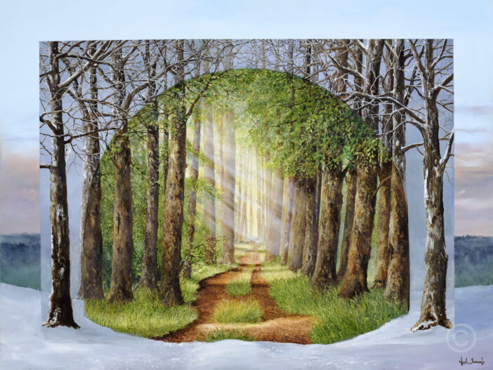 A Light at the End of the Tunnel Giclée Print