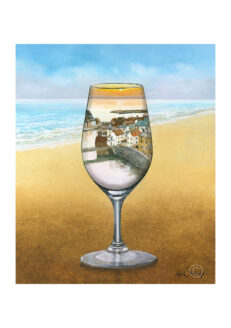 Glass of Port Greeting Card