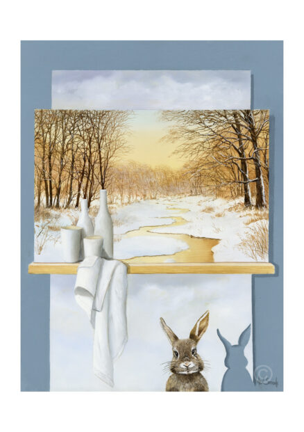 Hare Out of Place Greeting Card
