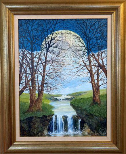 The Rise and Fall, original oil painting by artist Neil Simone